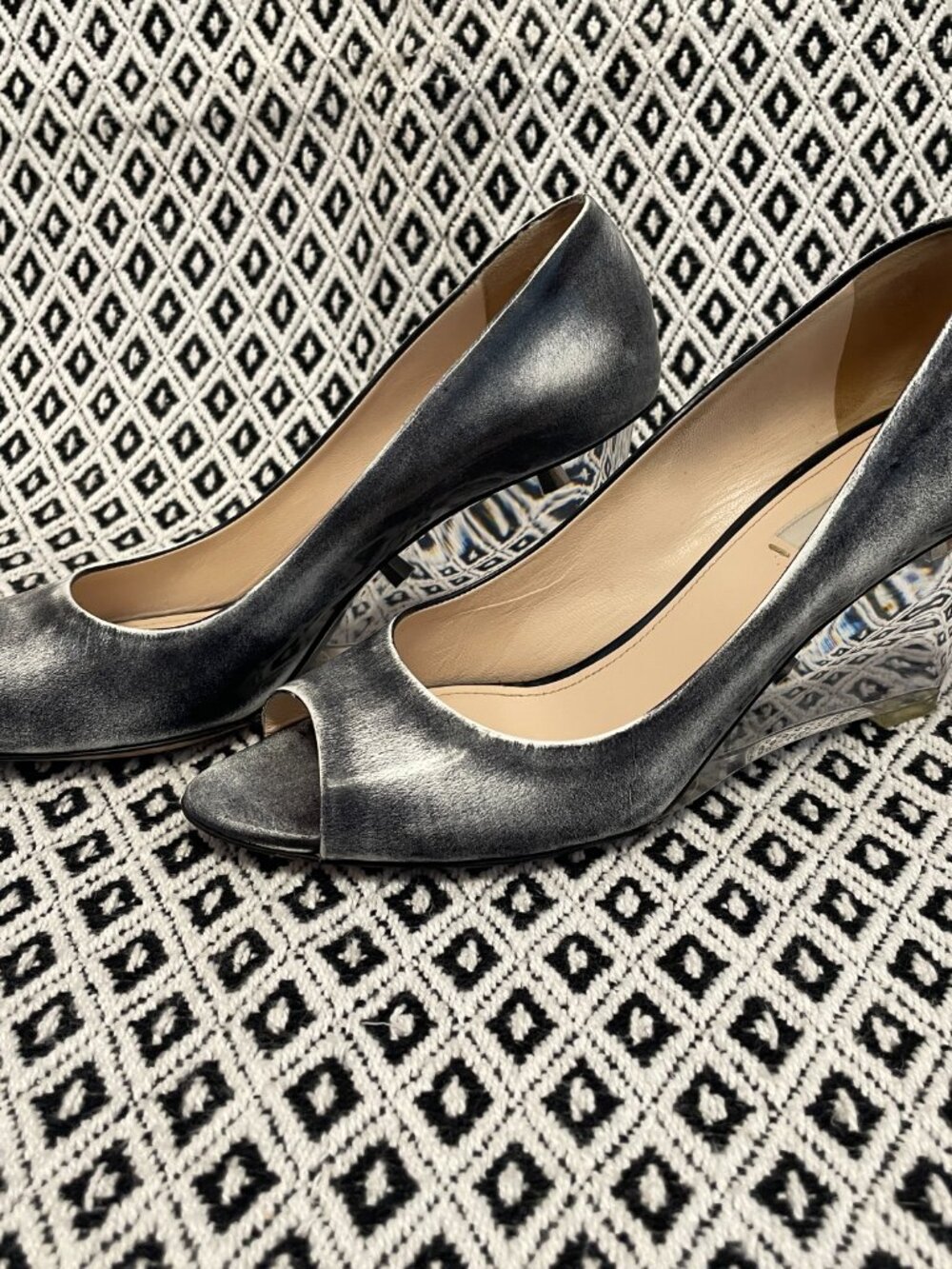 PRADA Open Toe Heels